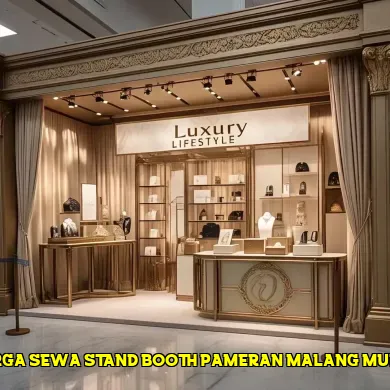 harga sewa stand booth pameran malang murah